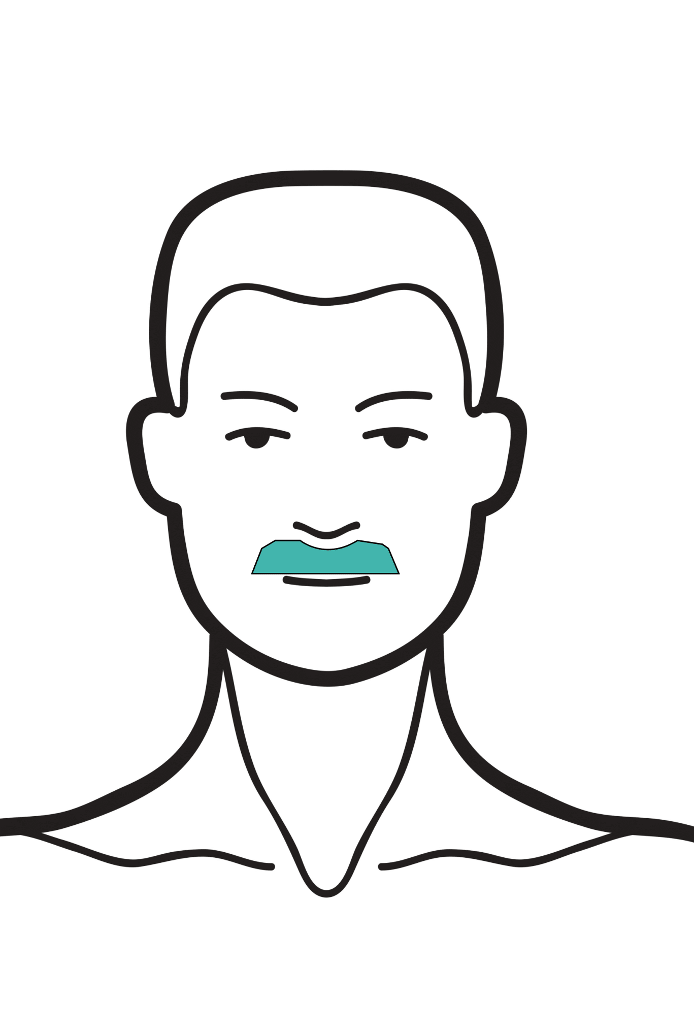 Bigode - Pacote 10S - Promocional - Masculino