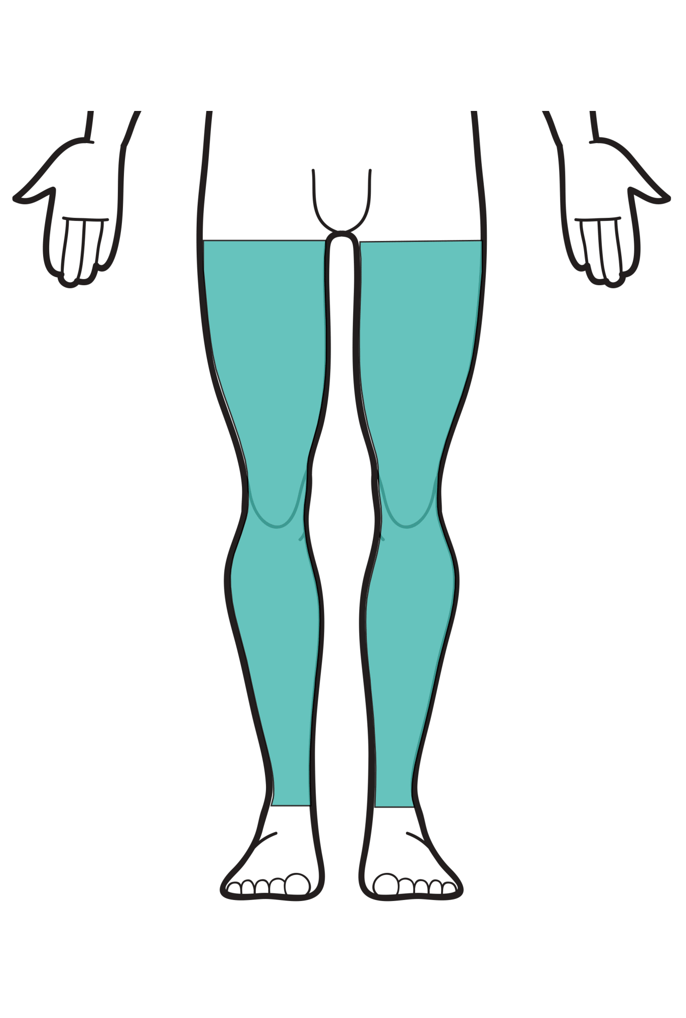 Pernas inteiras - Pacote 10S - Promocional - Masculino