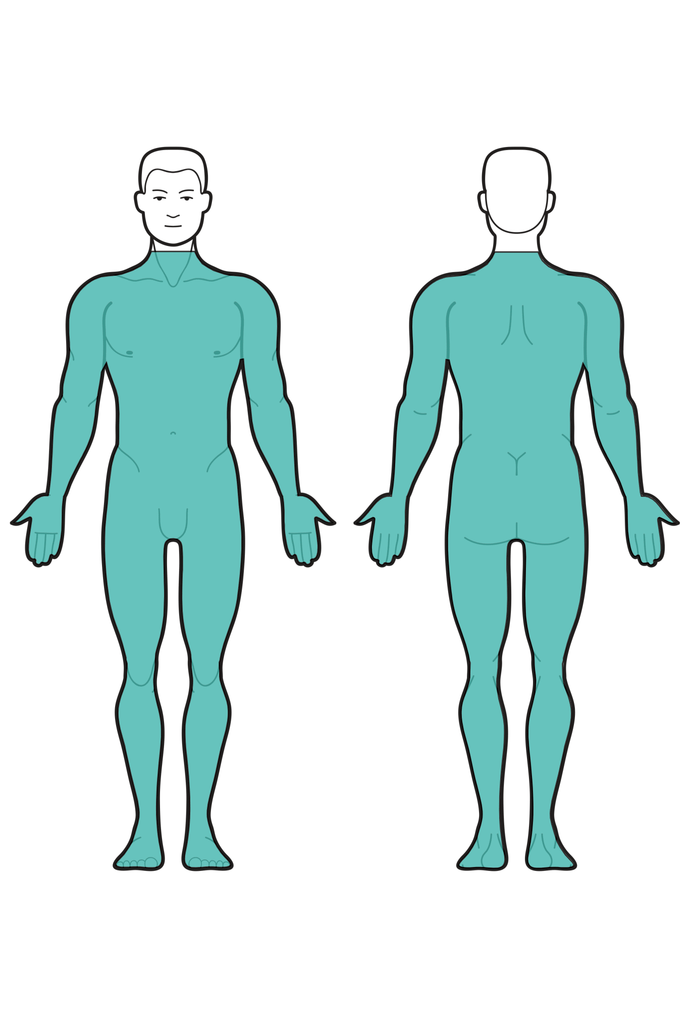 Corpo Completo (Exceto Rosto) - Pacote 10S - Promocional Masculino